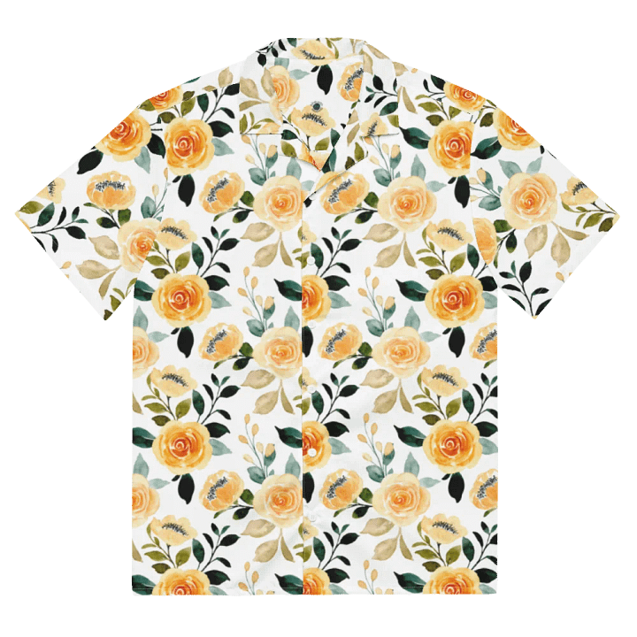 Yellow Rose Delight Hawaiian Shirt product image (2)