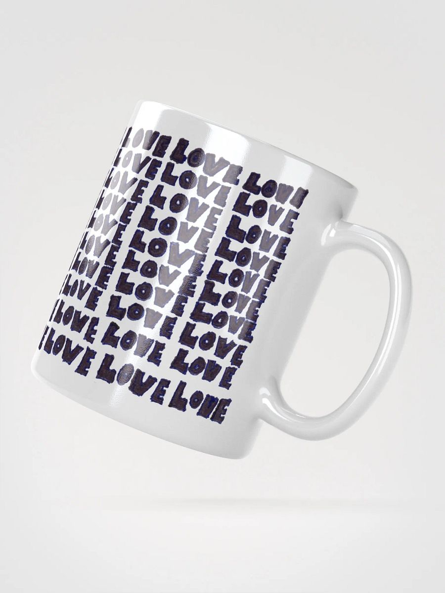 Love White Glossy Mug product image (4)