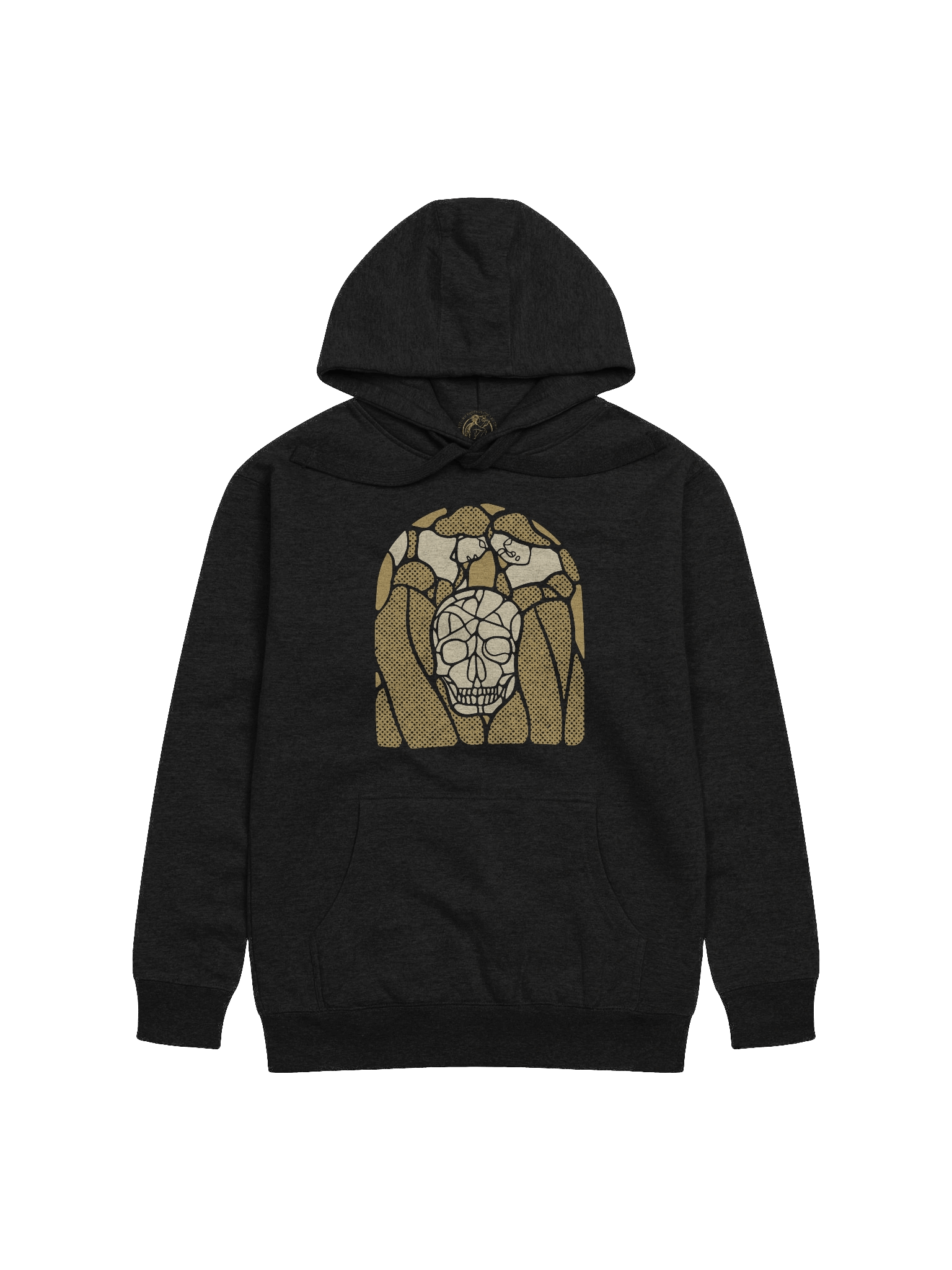 Stained Glass Skull Hoodie product image (1)