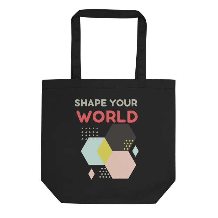 Vibrant Hexagon Harmony Tote product image (1)