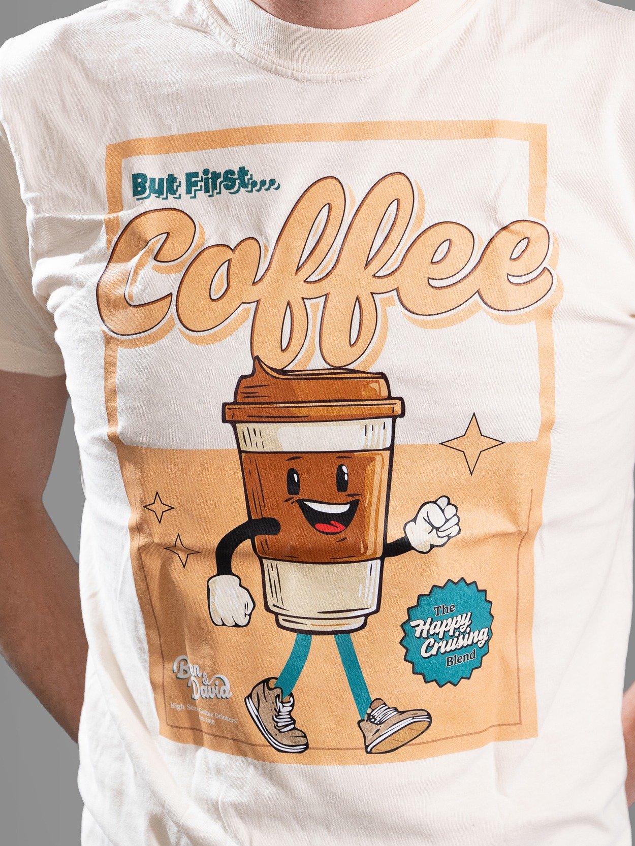 Men's But First...Coffee T-Shirt product image (3)