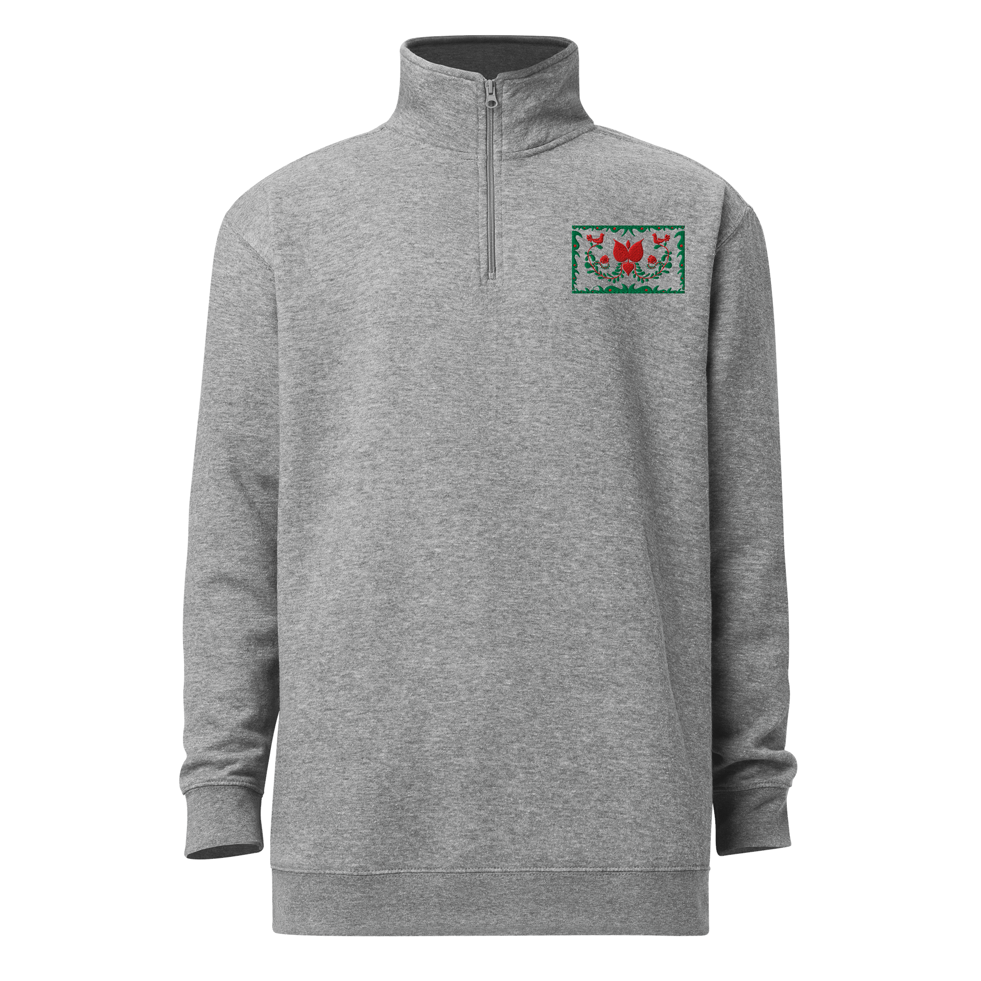 Hungarian Folkloric Flora Fleece Pullover product image (1)