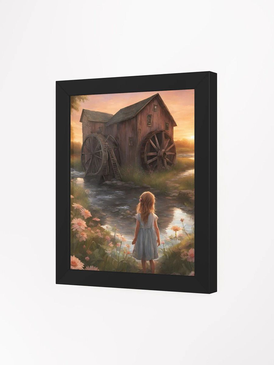 Sunset Watermill Serenity Poster product image (20)