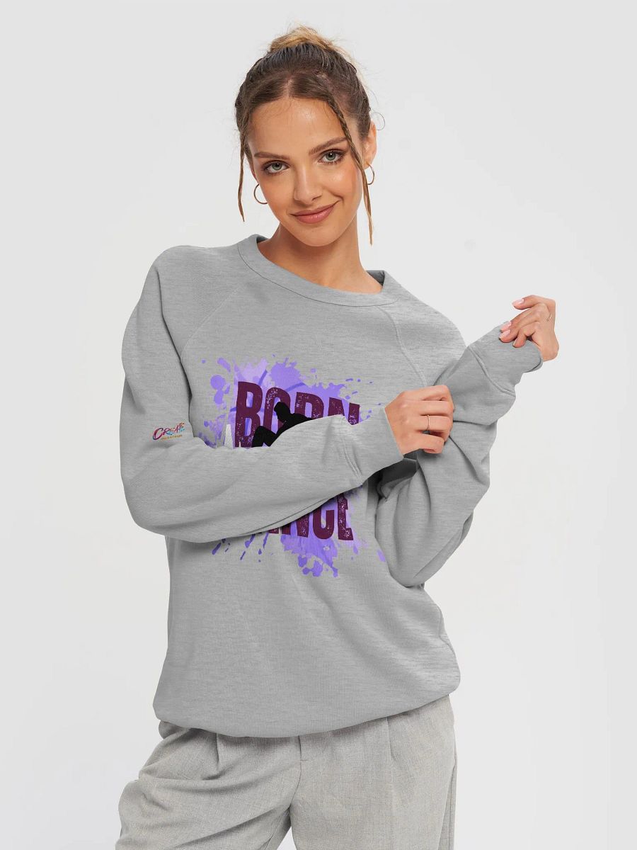 Born to Dance His Silhouette Unisex Fleece Sweatshirt product image (14)