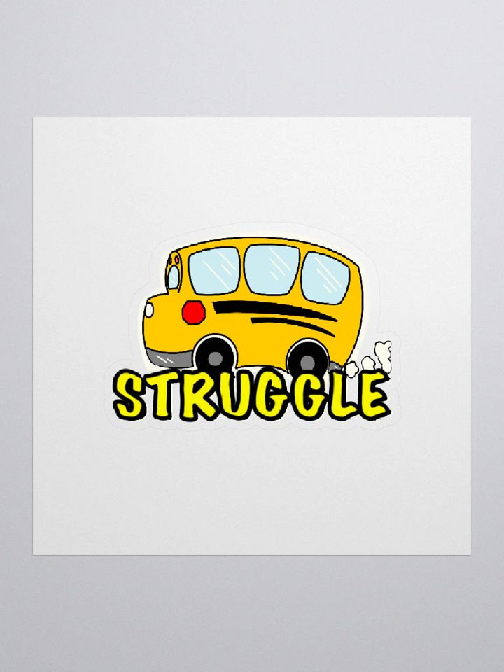 Struggle Bus Sticker product image (1)