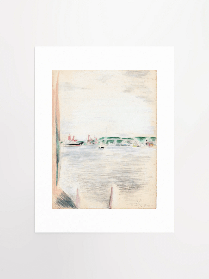 Elliot Bay from the Edgewater, Seattle WA Print product image (2)