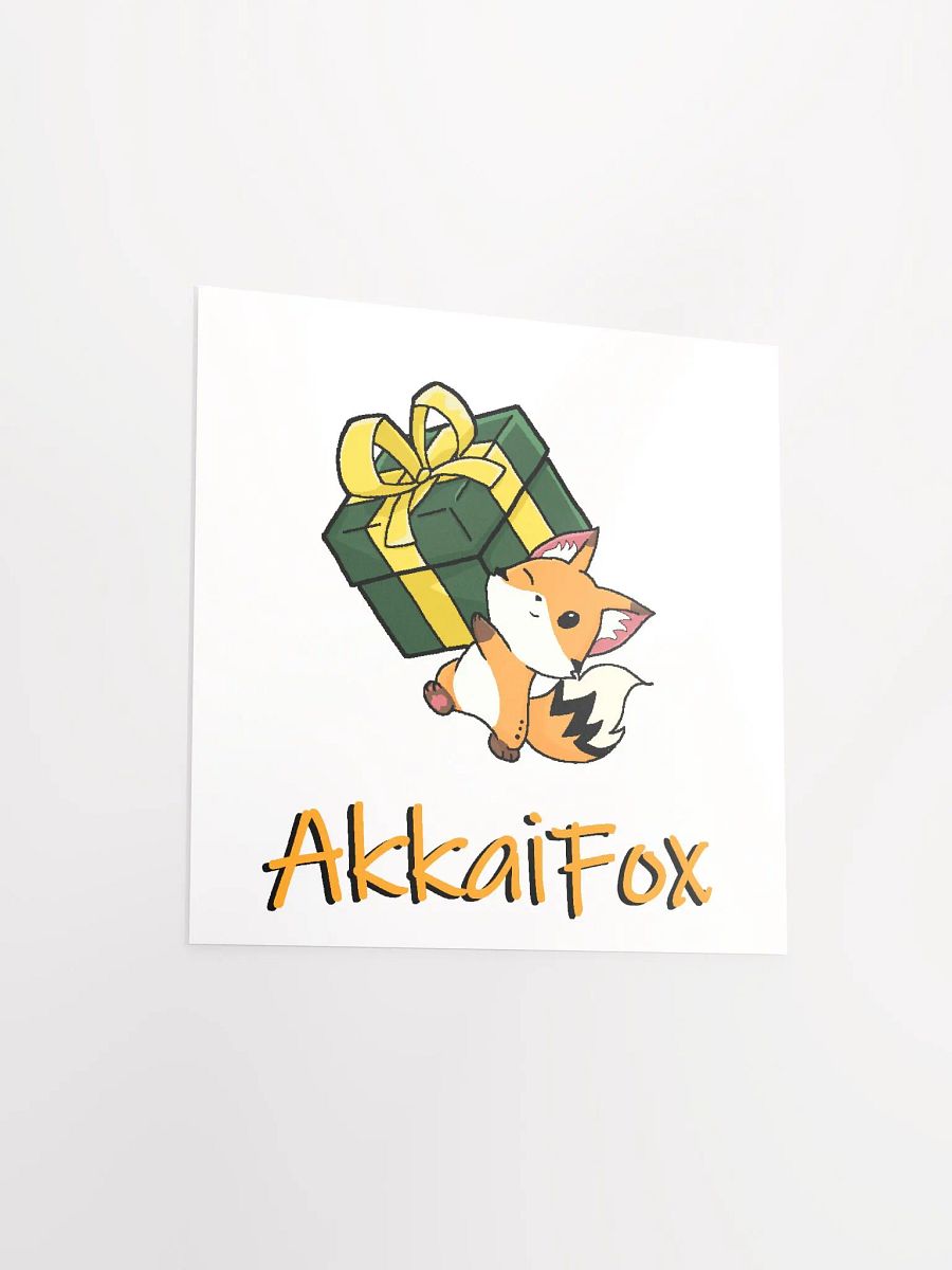 Fox Gift Poster product image (3)