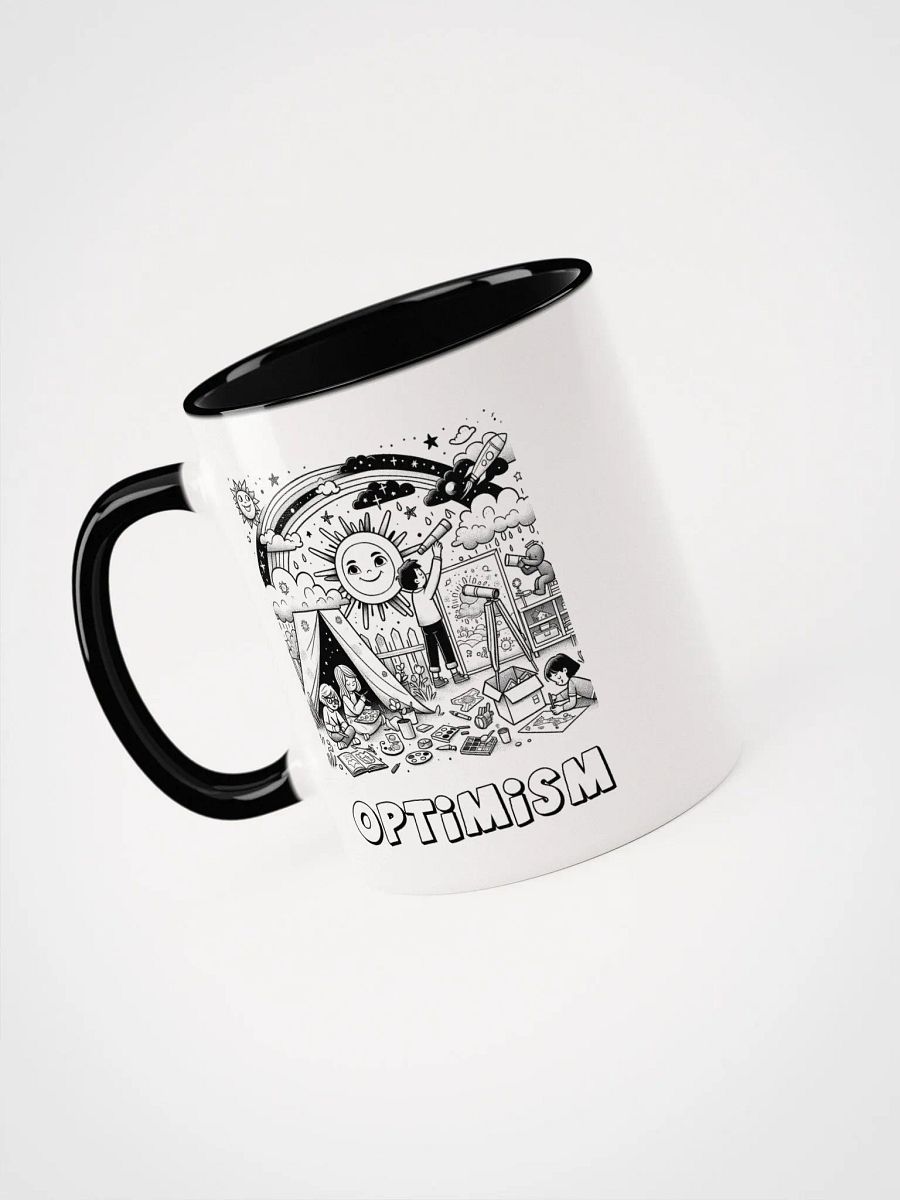 Optimism’s Bright Horizon Coloring Book Mug product image (3)