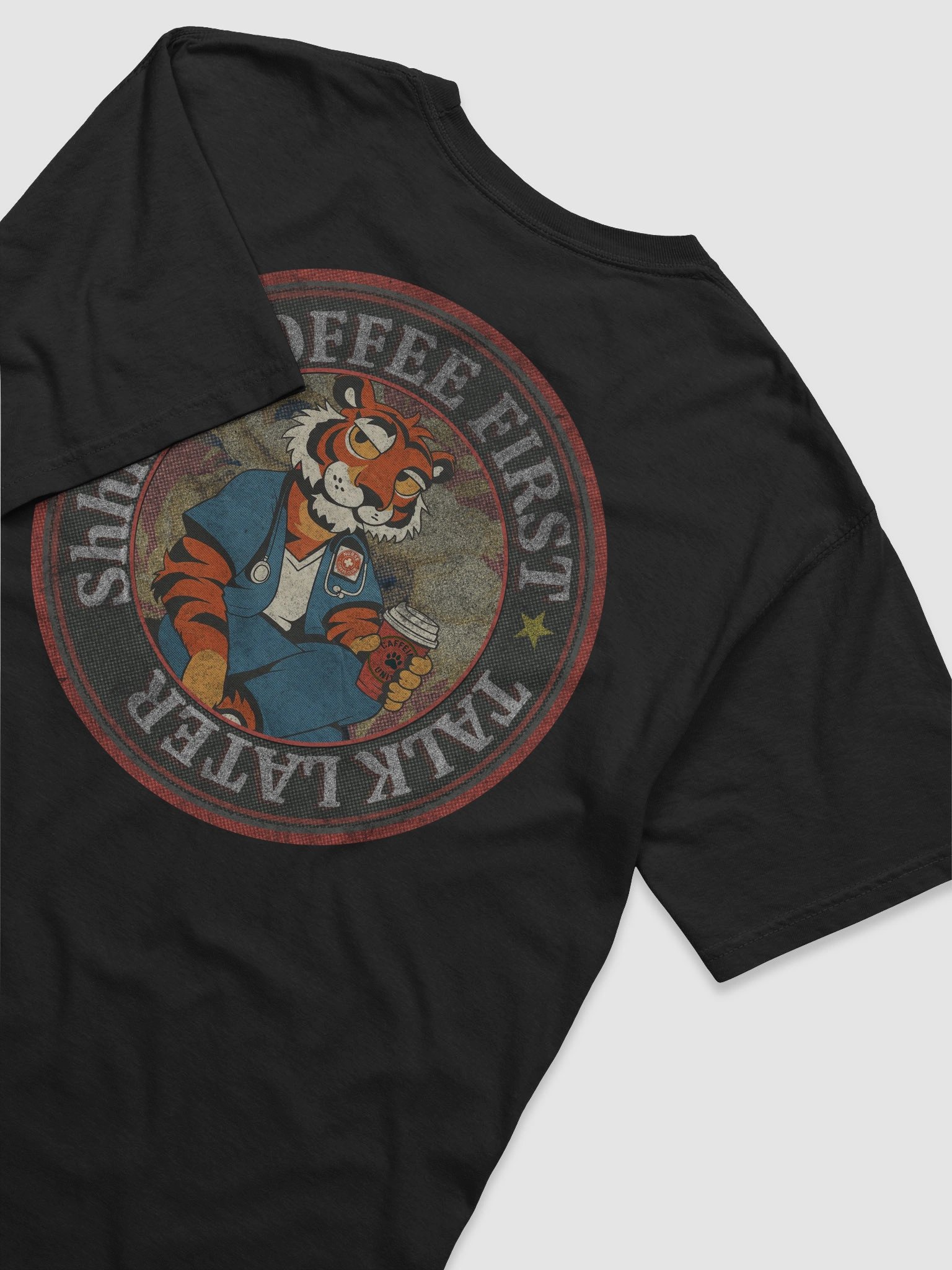 Coffee First Funny Nurse Shirt product image (3)