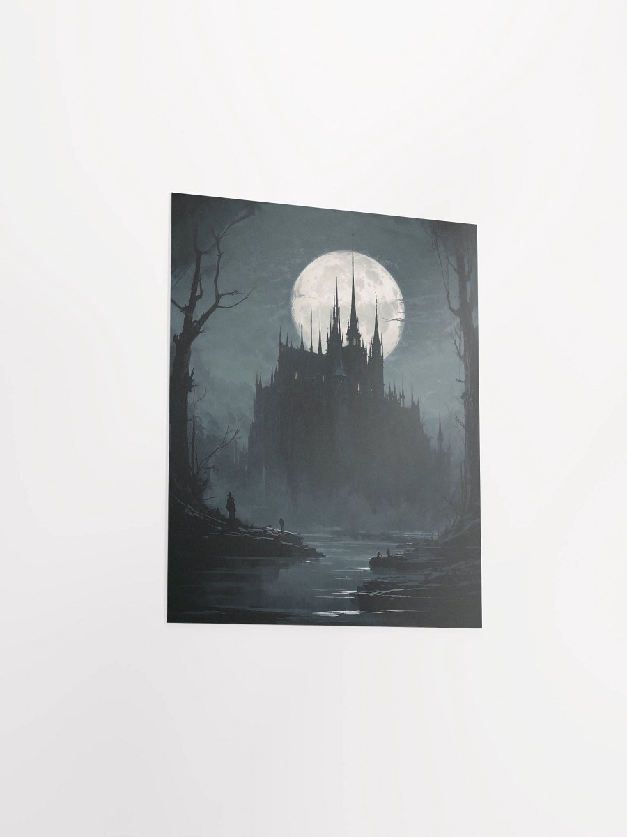 Moonlit Cathedral of the Damned Matte Poster product image (21)