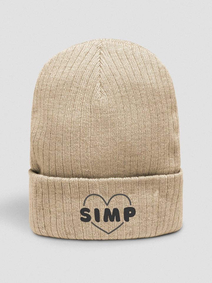 Simp (Black Text) Beanie product image (3)
