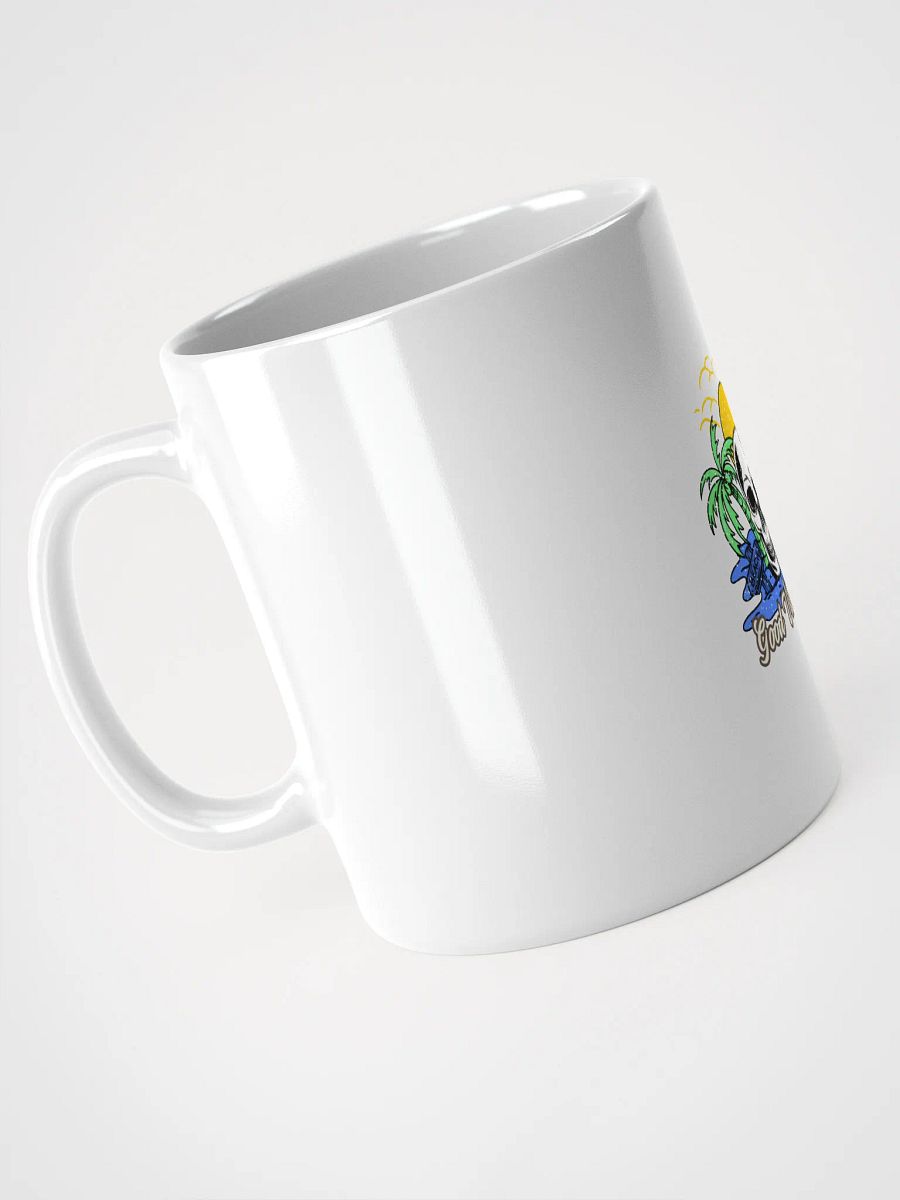 Tropical Skull Good Vibes Mug product image (4)