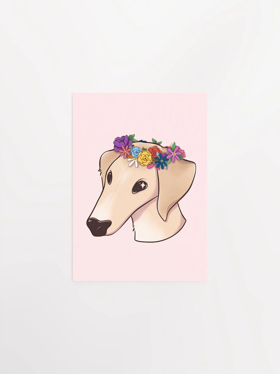 Joey 'Flower Crown' Print - Pink product image (4)