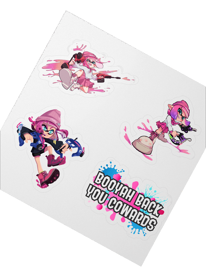 Rose Squid Squad Stickers product image (2)
