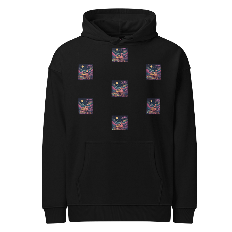 Metros y Murciélagos Unisex Organic Relaxed Hoodie product image (8)