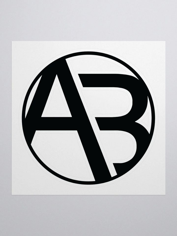AB Logo Sticker product image (2)