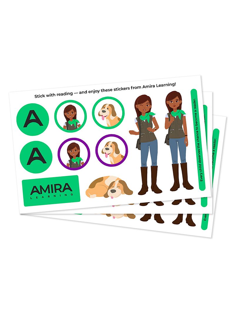 Amira Learning - Sticker Sheet