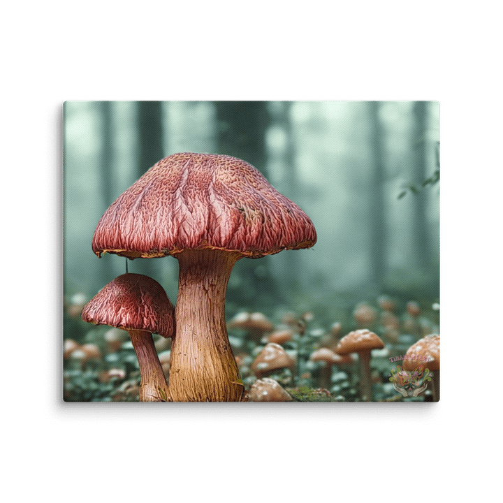 Misty Mushroom Haven Canvas Art product image (11)