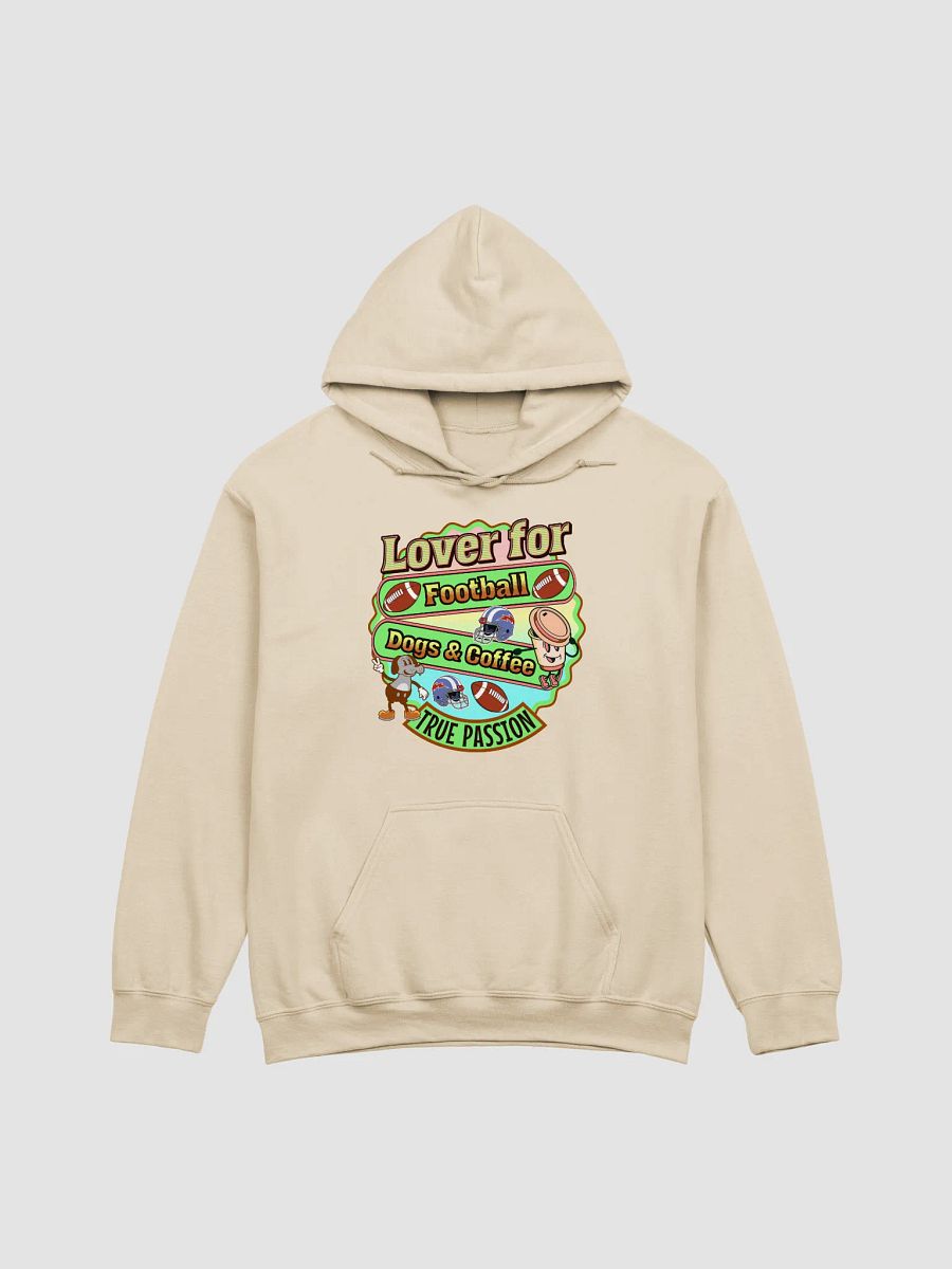 Lover For Dogs Coffee Football True Passion Classic Hoodie product image (19)