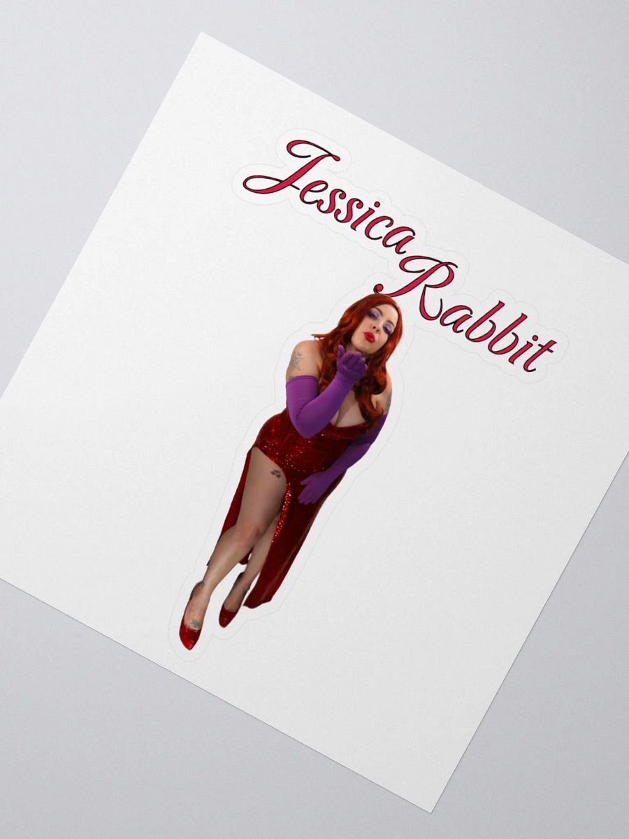 Jessica Rabbit KissCut Sticker product image (5)