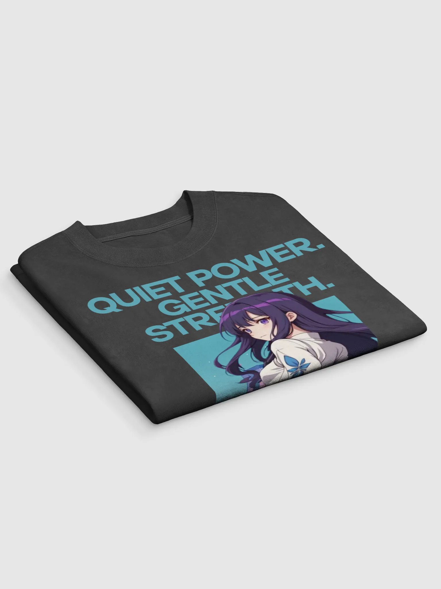 Quiet Power Oversized Faded T-Shirt product image (3)