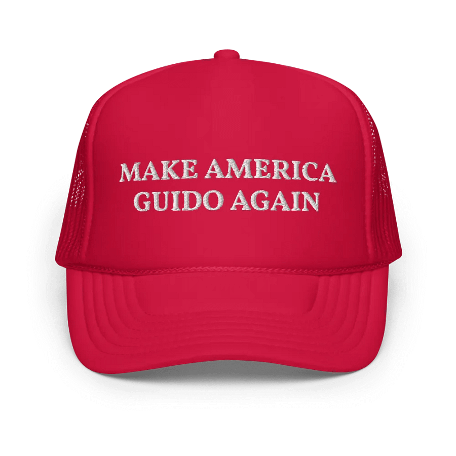 Make America Guido Again - Embroidered Hat Trucker Cap product image (1)