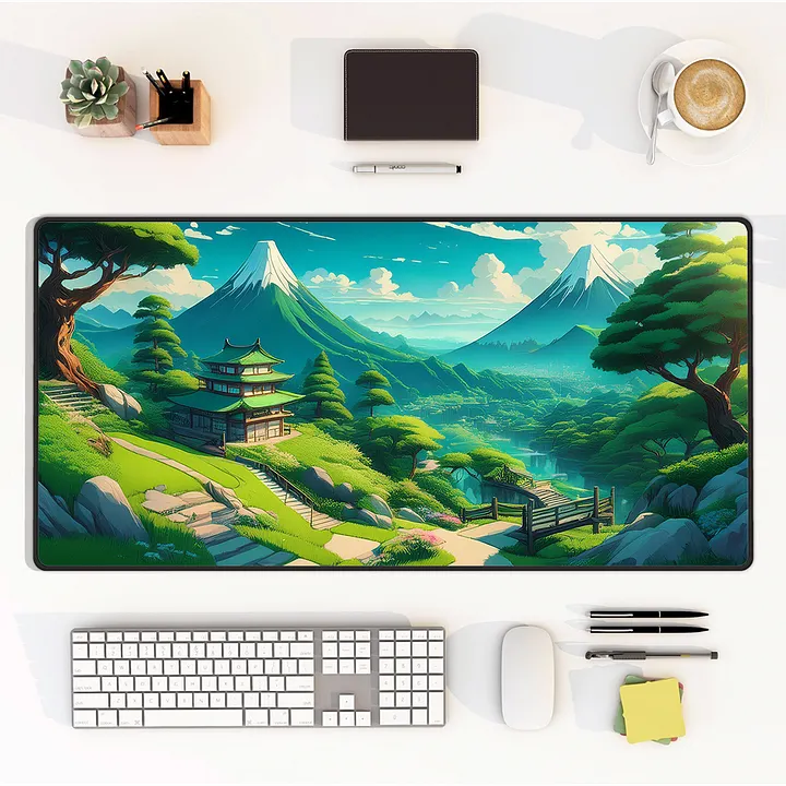 Emerald Valley Large Desk Mat (15.5 x 31.5) product image (1)