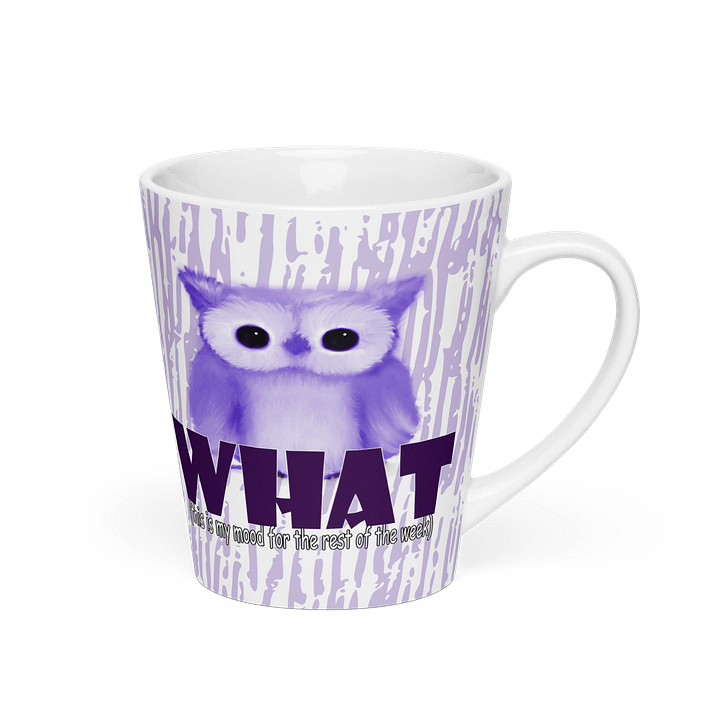 Whimsical Owl Mood Latte Mug product image (2)