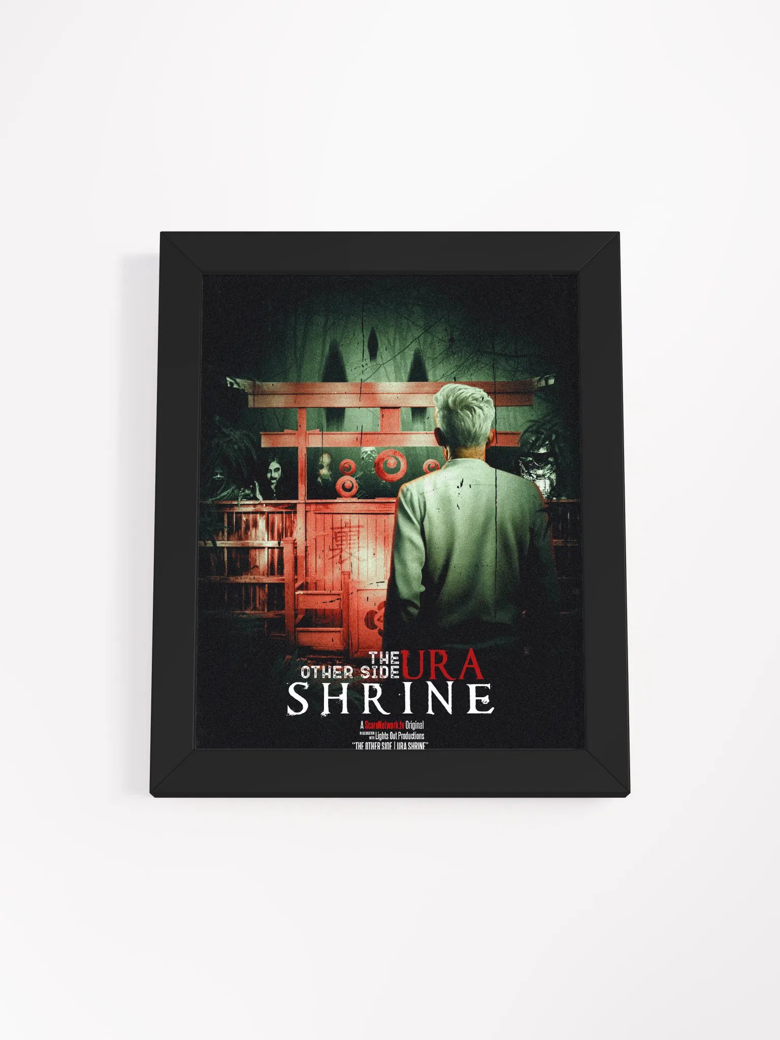 The Other Side | Ura Shrine FRAMED POSTER product image (1)