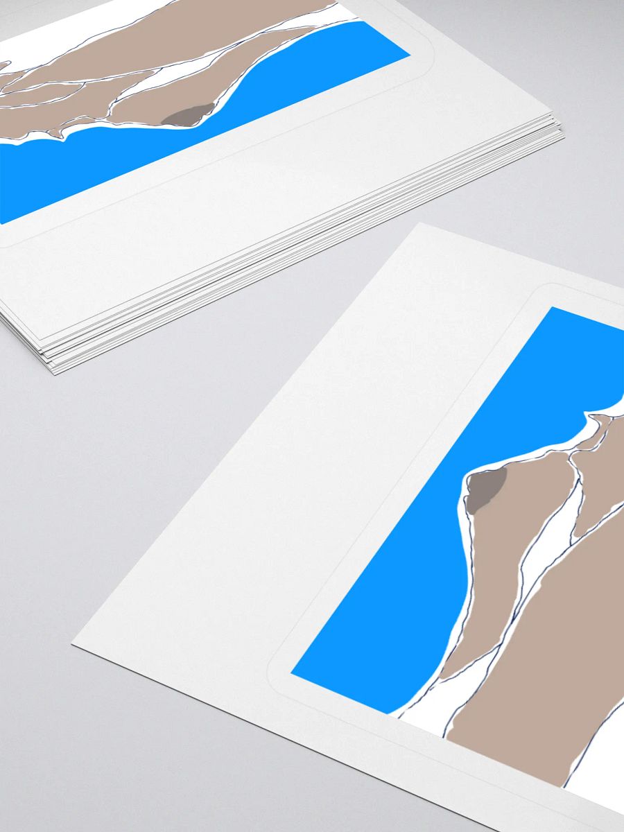 Gilbert Peak sticker (colored sketch) product image (12)