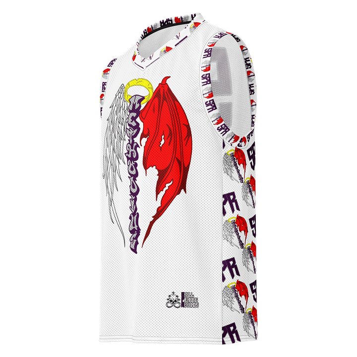 METHODIUS Basketball Jersey (White) product image (1)