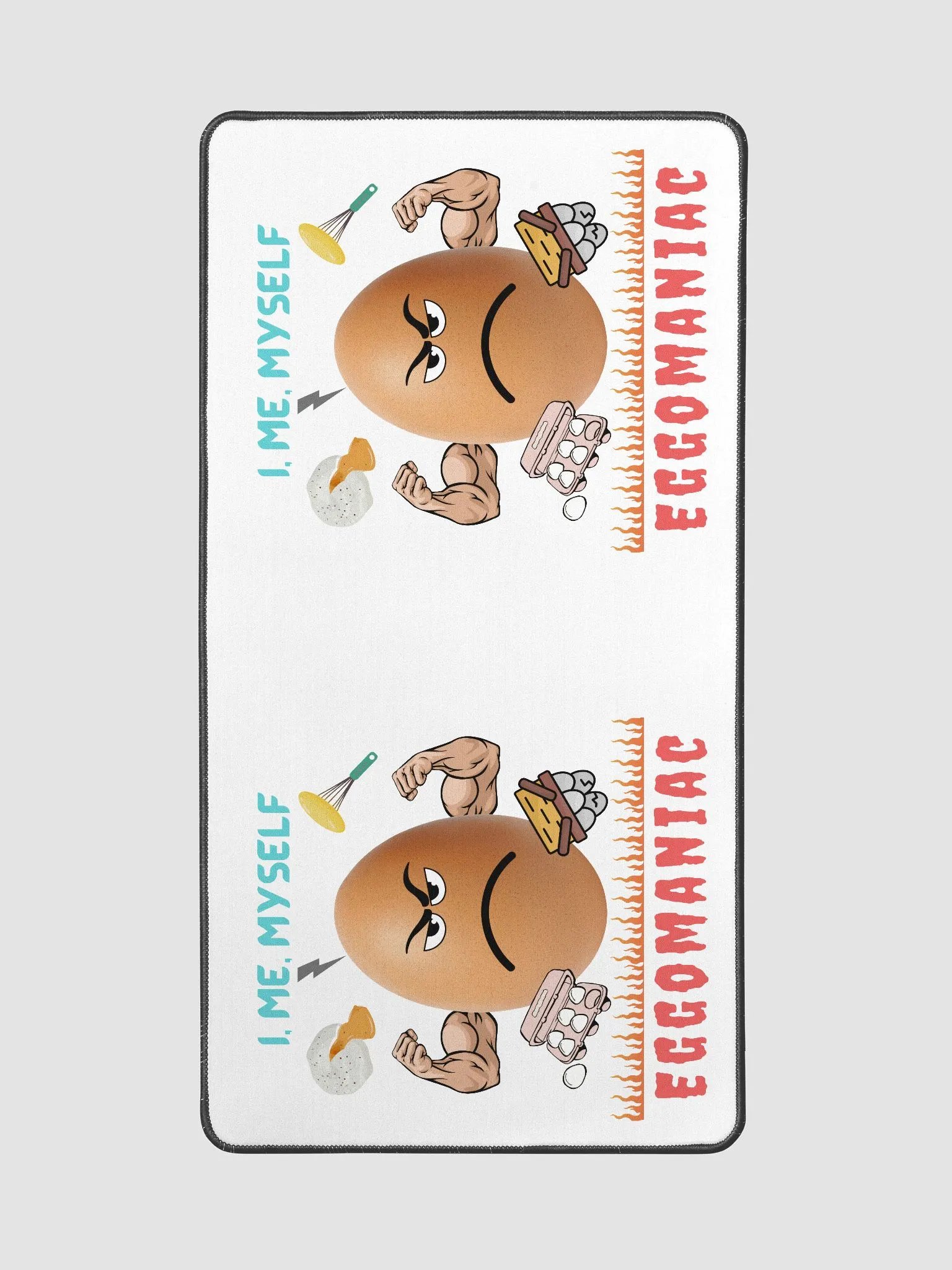 Eggomaniac - Egg with Attitude! Easter Egg Hunt Desk Mat product image (2)