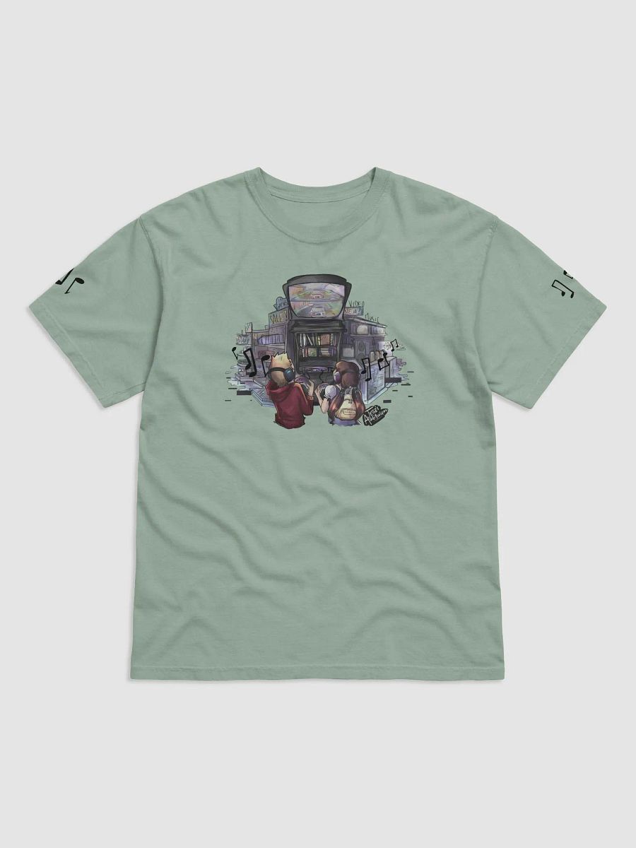Nostalgia Tee - Black Note Sleeves (Multi-Color Design) product image (2)