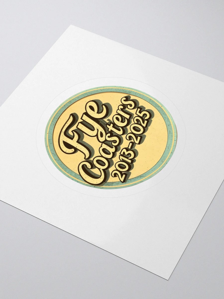 Fye LIMITED EDITION 2013-2025 Sticker product image (8)