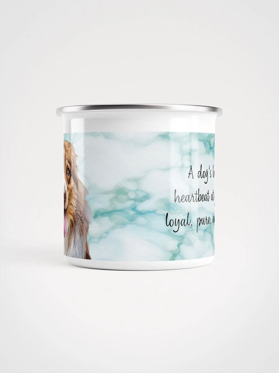 YOUR BEST FRIEND! / ENAMEL MUG 12oz WITH PERSONALIZED NAME product image (4)
