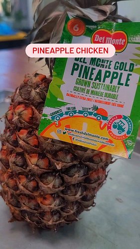 Pineapple Chicken. Easy to do. Cut the pineapple so the chicken will slide on down. Put it in the smoker and enjoy.
.
. 
.
#b...