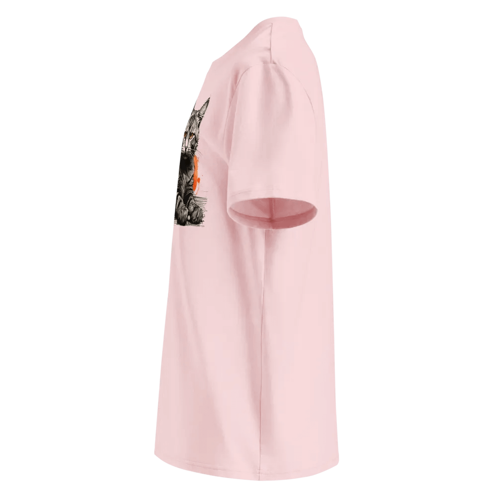 Sketch Art Katze 10 , Shirt product image (7)