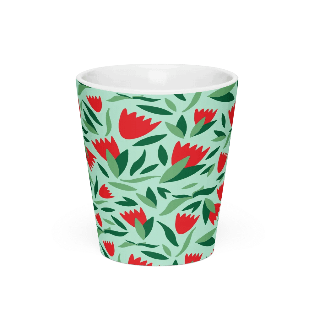 Blossom Elegance Latte Mug product image (3)