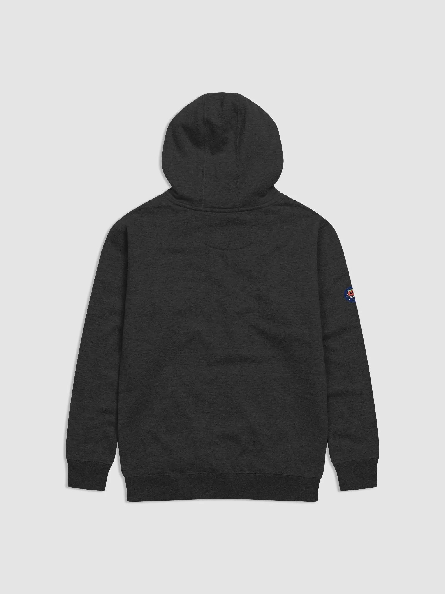 Say No To Pyro We Want NYX Hoodie W/arm logo DARK product image (2)