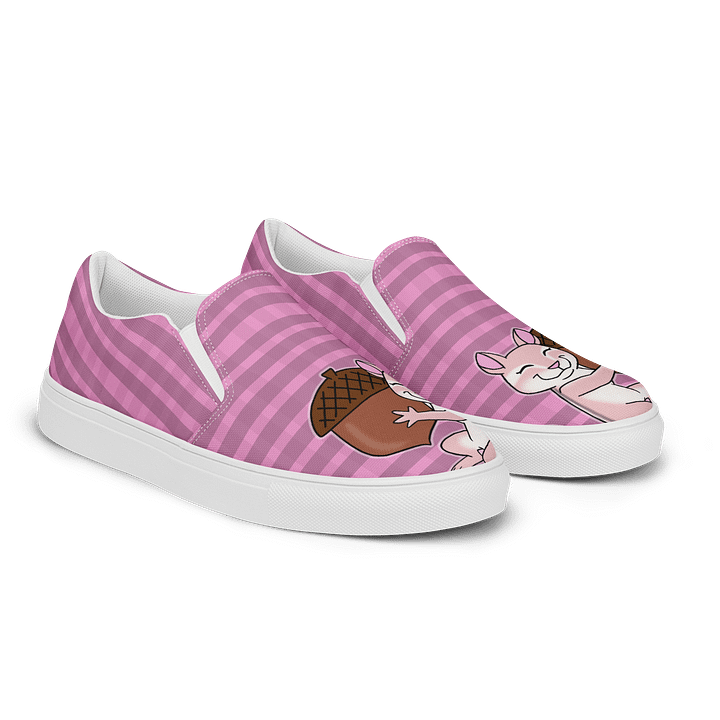 "Cheerful Chipmunk" - Slip-On Canvas Shoes product image (2)