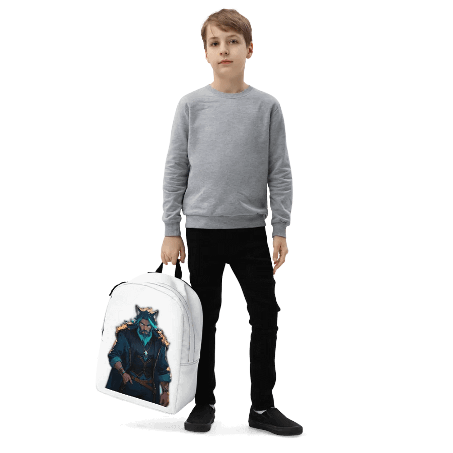 Mystical Wolfman All-Over Backpack product image (7)