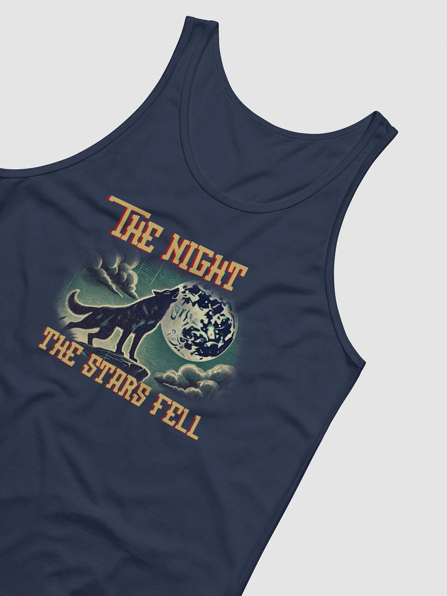 Wolf Vintage Pulp Horror Fiction Style Tank Top product image (34)