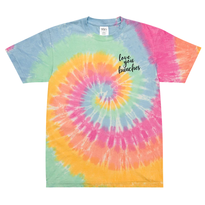 Love You Bunches on at Tie-dyed T-Shirt product image (2)