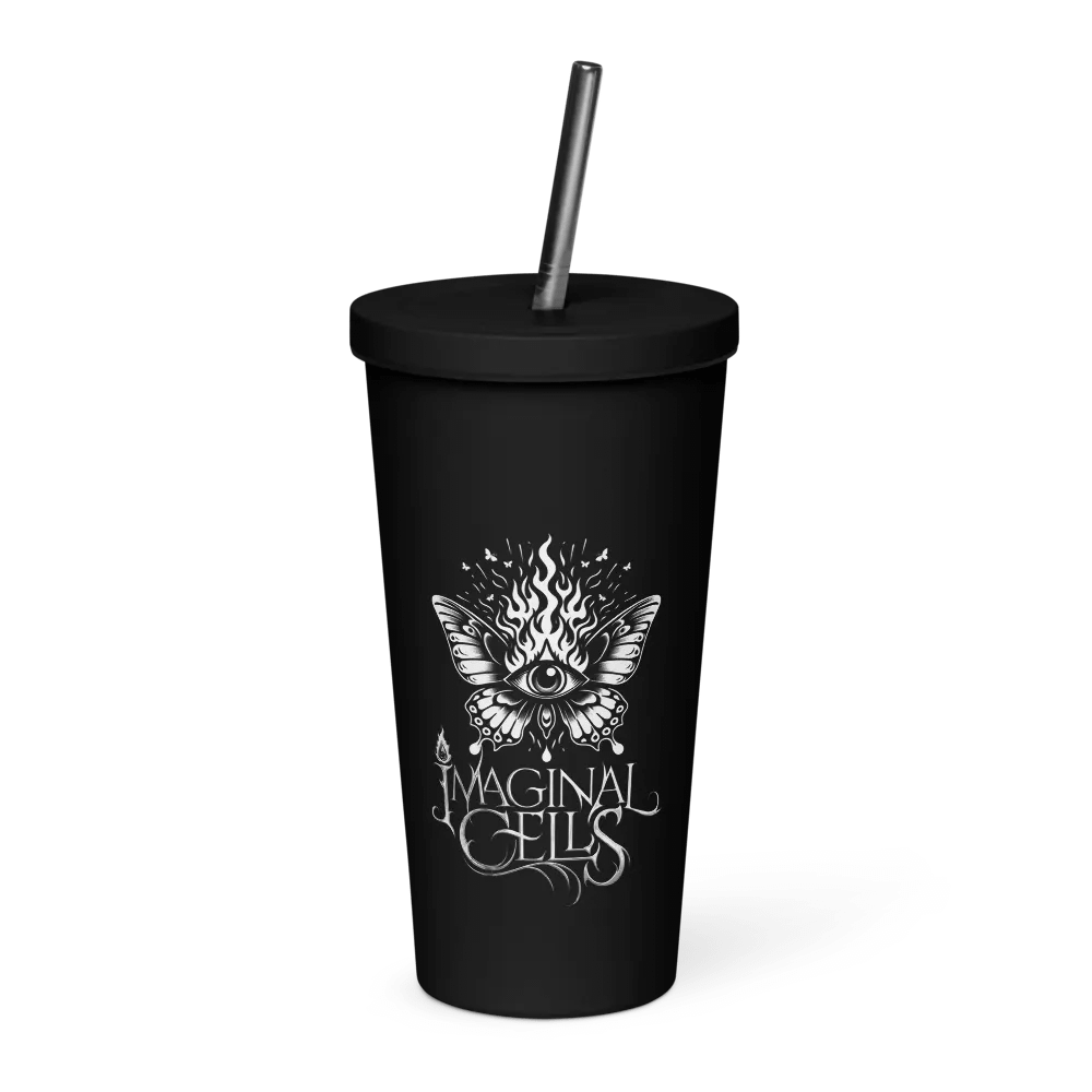 Imaginal Cells Flaming Butterfly Insulated Tumbler product image (1)