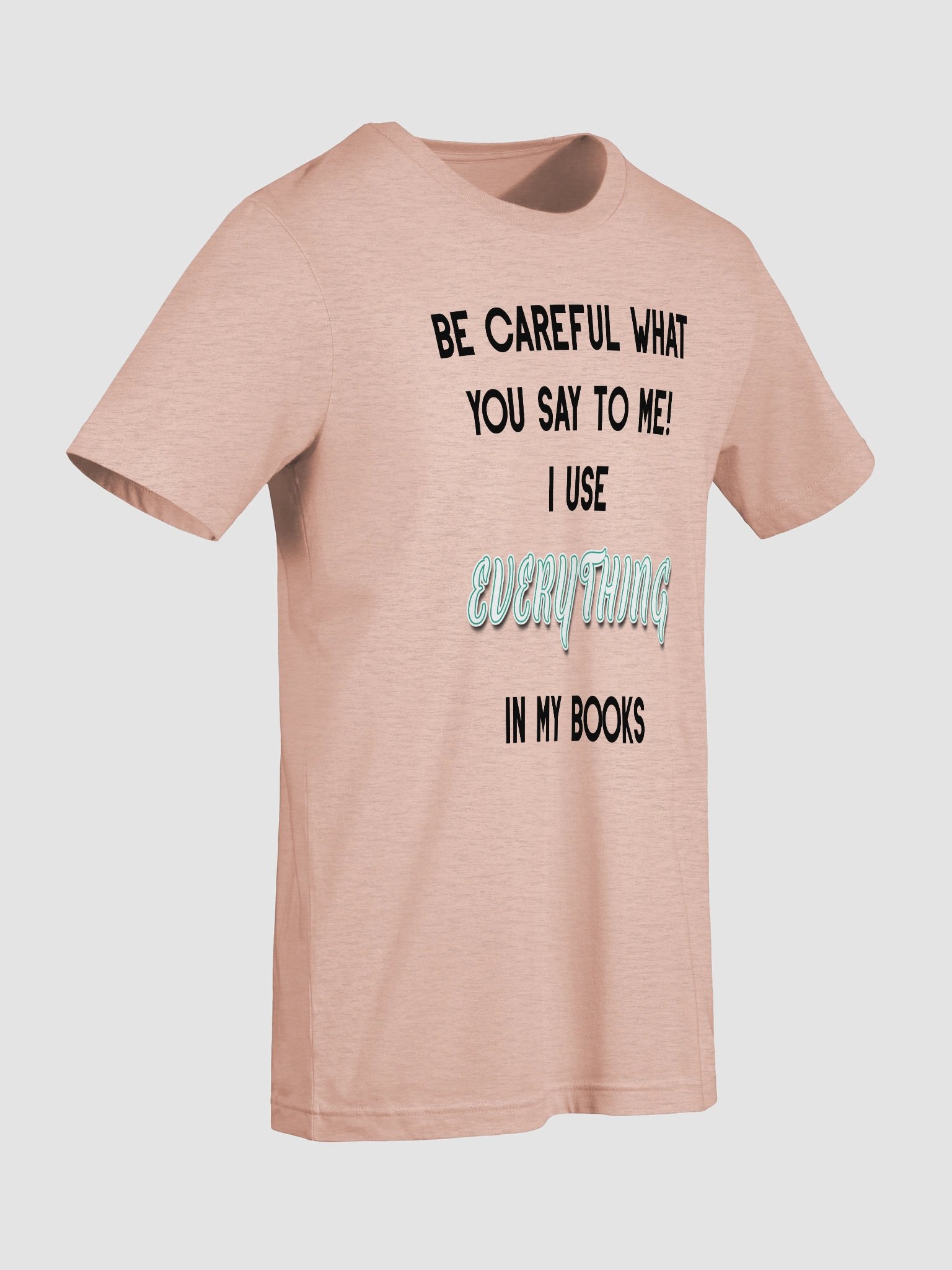 I use EVERYTHING in my books! ~ Supersoft T-shirt ~ Heather Colour Collection 4 ~ Prism product image (44)