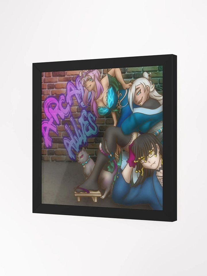 Arcade Allies Graffiti Framed product image (2)