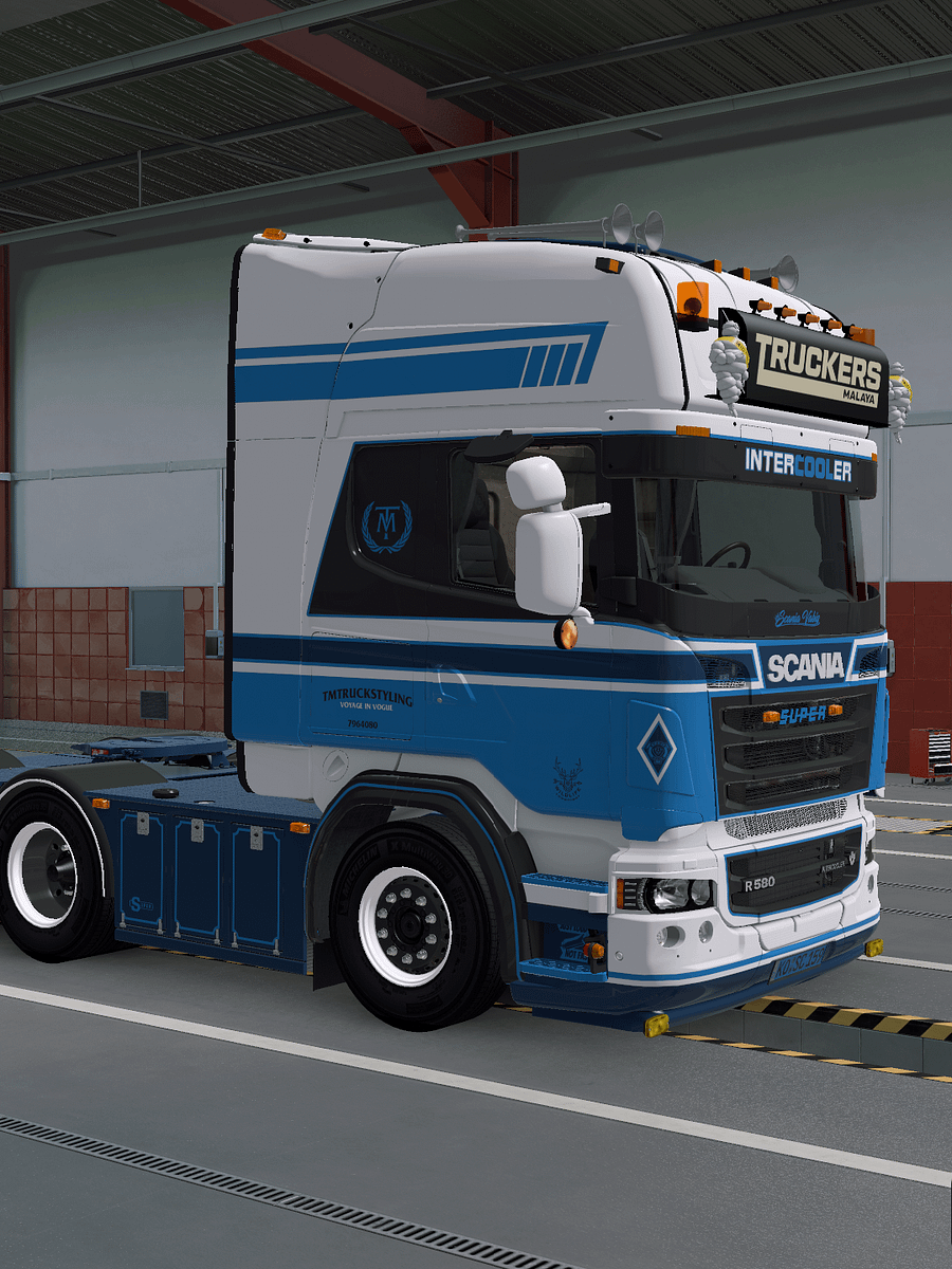 FREE! ETS2 TM Multicolor Skin Pack for Scania PGR-Series skin Pack 1 product image (9)