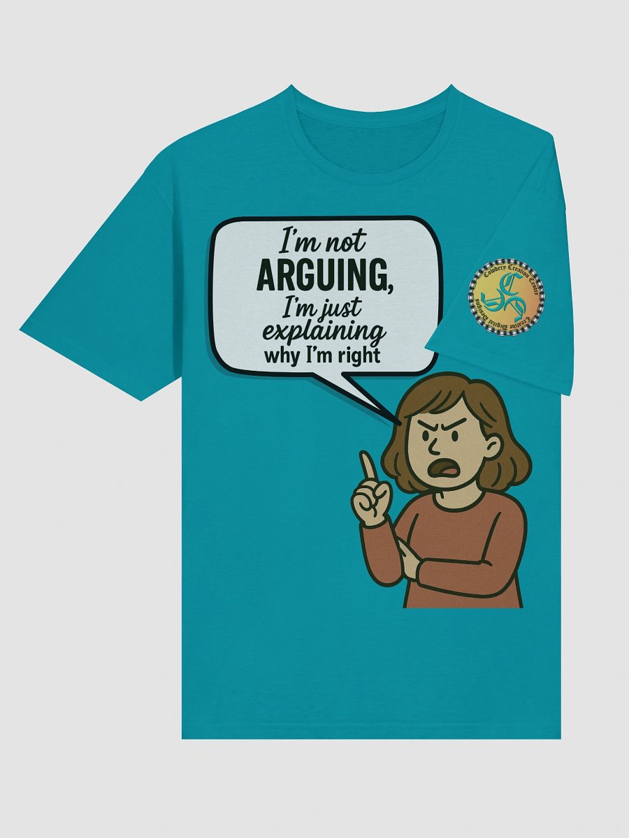 I'm not Arguing (Female) Gildan Unisex Softstyle T-Shirt Light Colors product image (6)