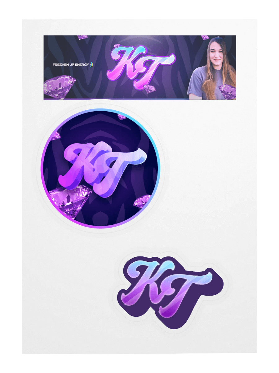KT LOGO STICKER PACK product image (3)