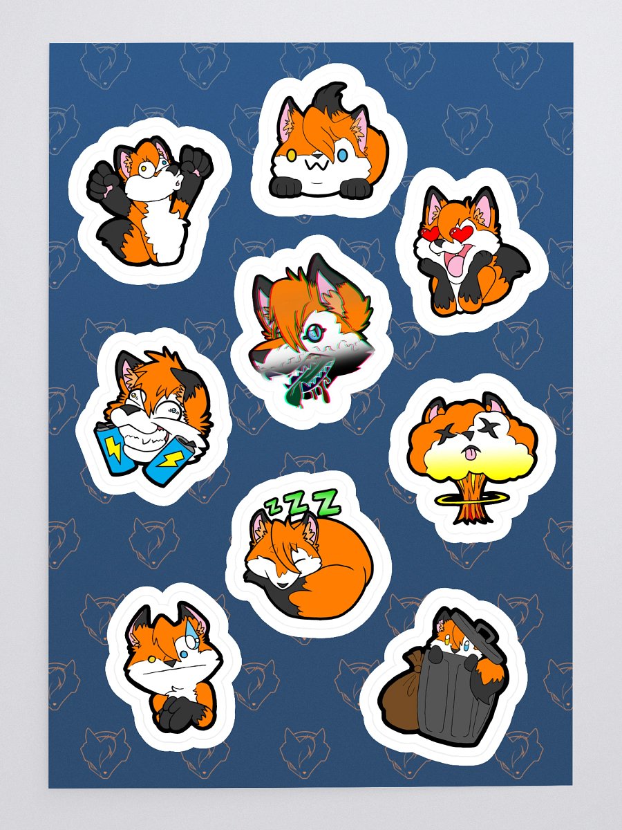 Emote Sticker Sheet product image (3)